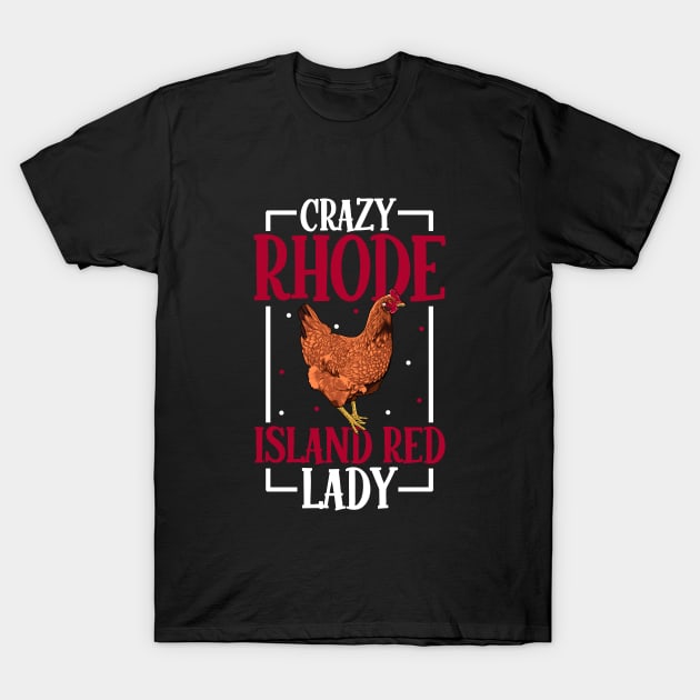 I love my Rhode Island Red - Cluck Yeah T-Shirt by Modern Medieval Design